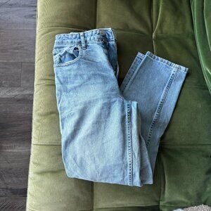 Everlane Straight Leg Jeans Women’s Size 27 Light Wash High Rise Classic Denim